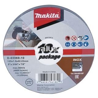 MINIAMOLADORA 125mm + DISCO CORTE INOX - Imagen 2