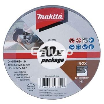 MINIAMOLADORA 125mm + DISCO CORTE INOX - Imagen 2